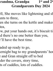Grandma, Grandpa- Grandparents Song (tune of Green, Green Grass by George Ezra)