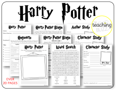 Harry Potter Research Templates and Games
