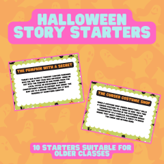 Halloween Story Starters