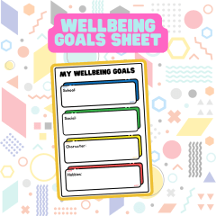 Wellbeing Goals Sheet