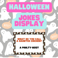 Halloween Jokes Display!