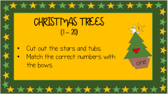 Christmas - numbers 1 to 20