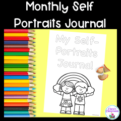 Monthly Self Portraits Journal