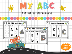 My ABC Activities Workhseets.
