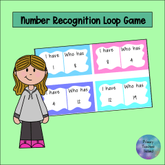 1-20 Loop Cards Number Recognition