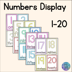 Numbers Display 1-20
