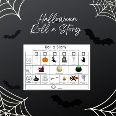 English - Creative Writing - Halloween Roll a Story!