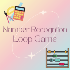 Number Recognition to 20 Loop Game