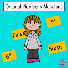 Ordinal Numbers Matching