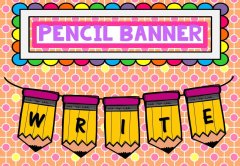 Pencil banner preview