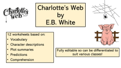 'Charlotte's Web' Worksheets