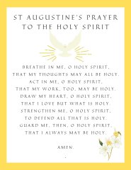 Prayer to the Holy Spirit by St Augustine