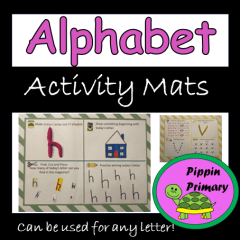 Alphabet Activity Mats- Can be used for any letter!