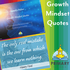 Growth Mindset Quotes Display