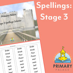 Primary Palace Spellings - Stage 3 SAMPLE