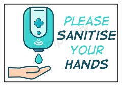 Sanitise Your Hands Preview