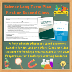 Science Long Term Plan for First or Second Class - 1st / 2nd Science Long Term Recoded Preparation