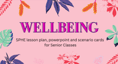 SPHE Lesson Plan and Resources Health and Wellbeing for Senior Classes