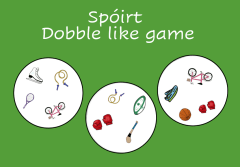 Spóirt (Sport) - Dobble like game
