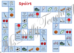 Spóirt - Cluiche Cláir (Sport Board Game)