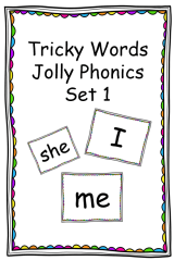Tricky Words Set 1