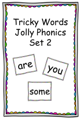 Tricky Words Set 2
