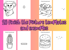 20 Finish The Picture Templates And Examples