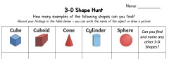 3-D Shape Hunt