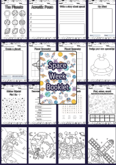 24 Page Space Week Booklet