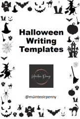 Halloween Writing Templates