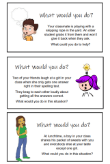 SPHE - Bullying Scenarios Discussion Cards