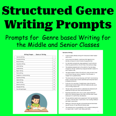 Structured Genre Writing Prompts