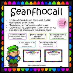 Seanfhocail posters cover