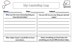 Senior Classes - Learning Log