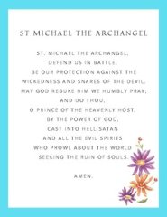 Prayer to St Michael the Archangel (Free Product)