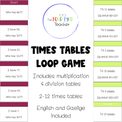 Times Tables Loop Game