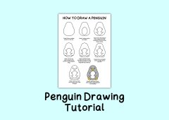 Penguin Drawing Tutorial
