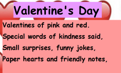Valentine's poem