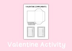 Valentine Compliments Activity