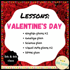 Valentine's Day - Lesson Plans & Resource Bundle - 5th & 6th
