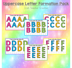 Capital Letters Formation Pack