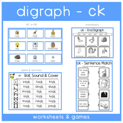 Phonics - Digraph CK