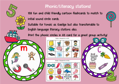 Literacy Station - Phonics/Fonaics