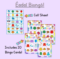 Éadaí Biongó - Clothes Bingo