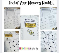 End of Year Memory Booklet