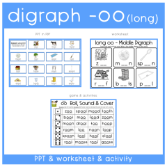 Phonics - Digraph long 'OO'