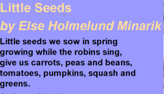 'Seeds' poem