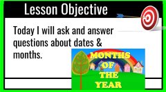 Ask and answer questions about months of the year_PPT