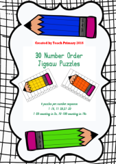 number order jigsaw puzzles