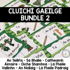 Cluichí Gaeilge Two - An Teilifís Sa Bhaile Caitheamh Aimsire Oíche Shamhna An Nollaig Lé Fhéile P + Lá Fhéile V